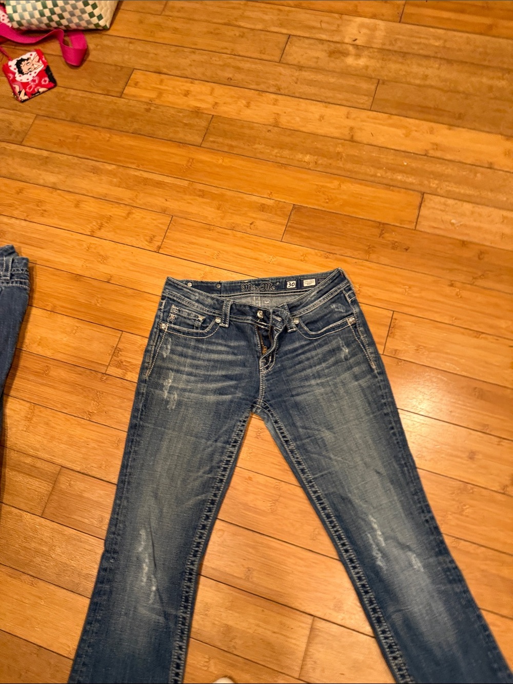 Miss Me Women's Medium Blue Boot Cut Jeans